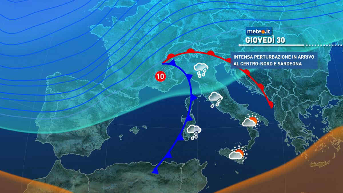 Meteo, ottobre si chiude con il maltempo: la tendenza per Ognissanti