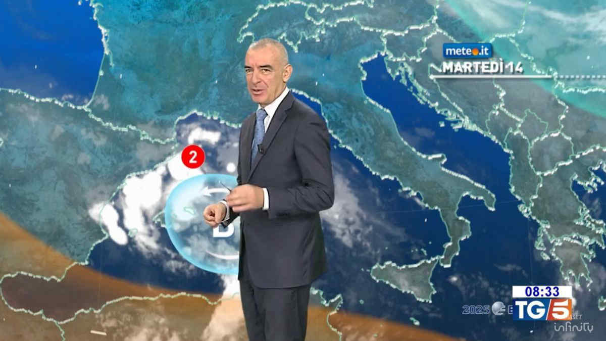 Meteo, vortice mediterraneo in avvicinamento: le zone a rischio maltempo