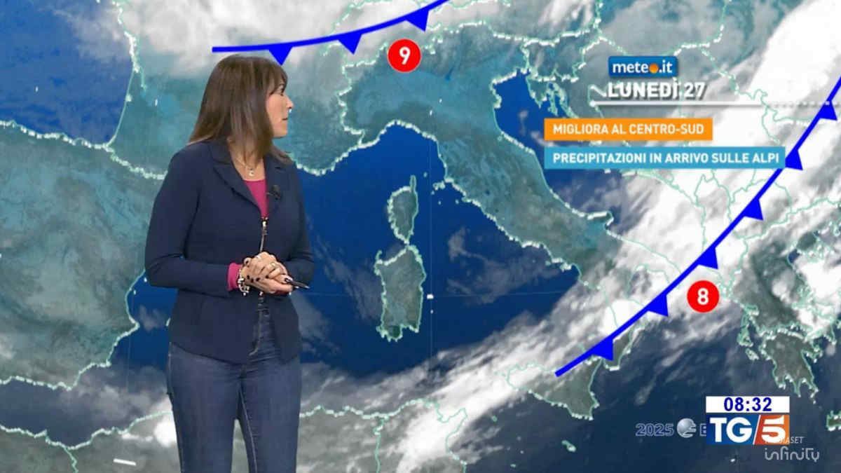Meteo, inizio settimana con fase stabile poi tornano le piogge: le previsioni