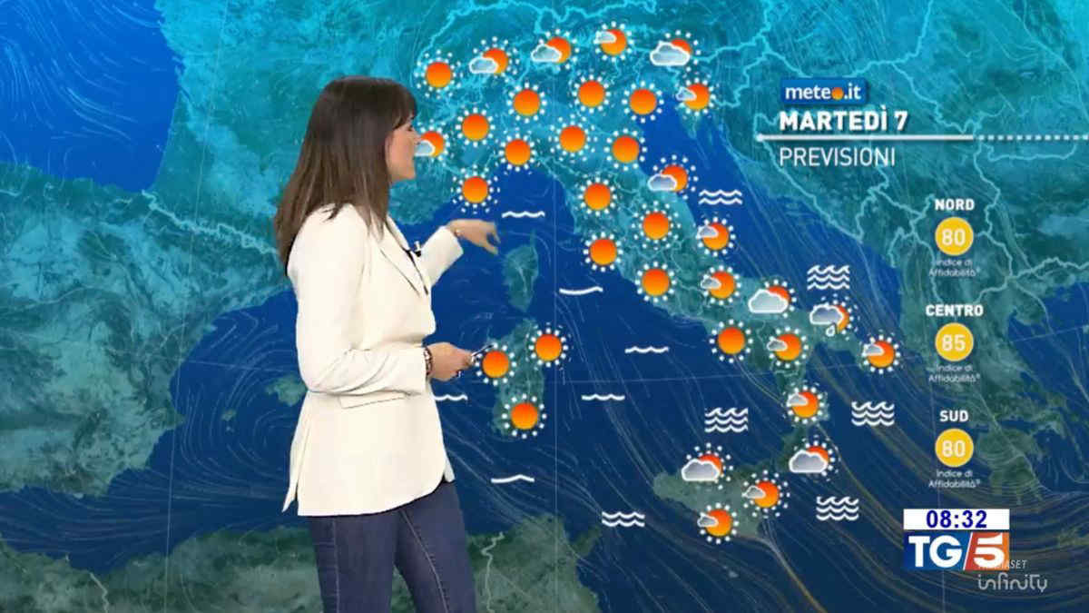 Meteo, 7-8 ottobre tra venti freschi e alta pressione: le previsioni