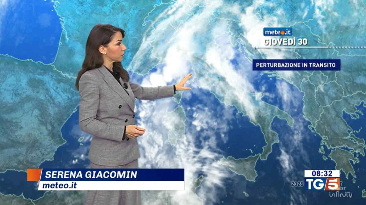 Meteo, giovedì 30 ottobre con maltempo in molte regioni: le previsioni