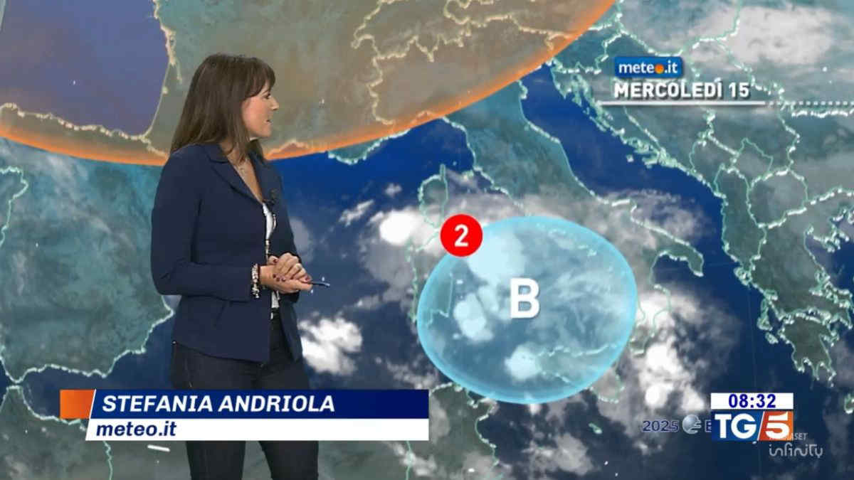 Vortice mediterraneo in azione: forti piogge e temporali. Le zone più a rischio il 15 e 16 ottobre