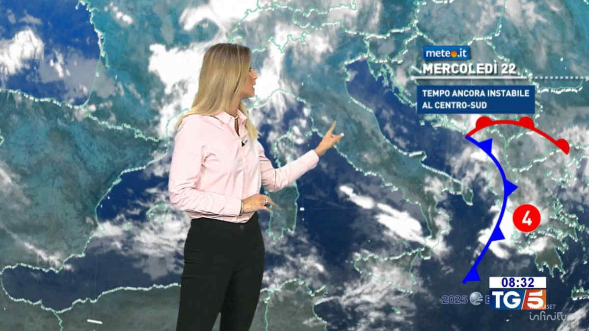 Una perturbazione dopo l'altra sull'Italia: le previsioni meteo da mercoledì 22 ottobre