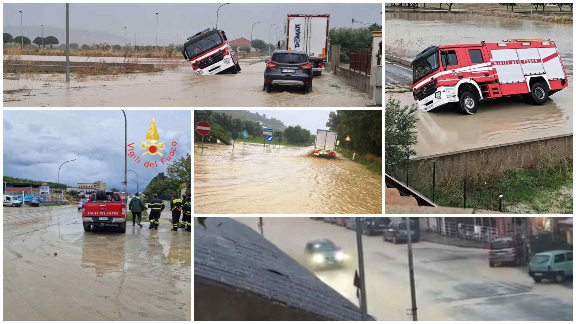 Maltempo in Calabria, allagamenti e nubifragi: a Catanzaro scuole chiuse