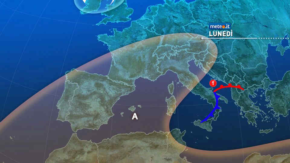 Domani ultime piogge: ecco le zone più a rischio. Le previsioni meteo da lunedì 3 novembre