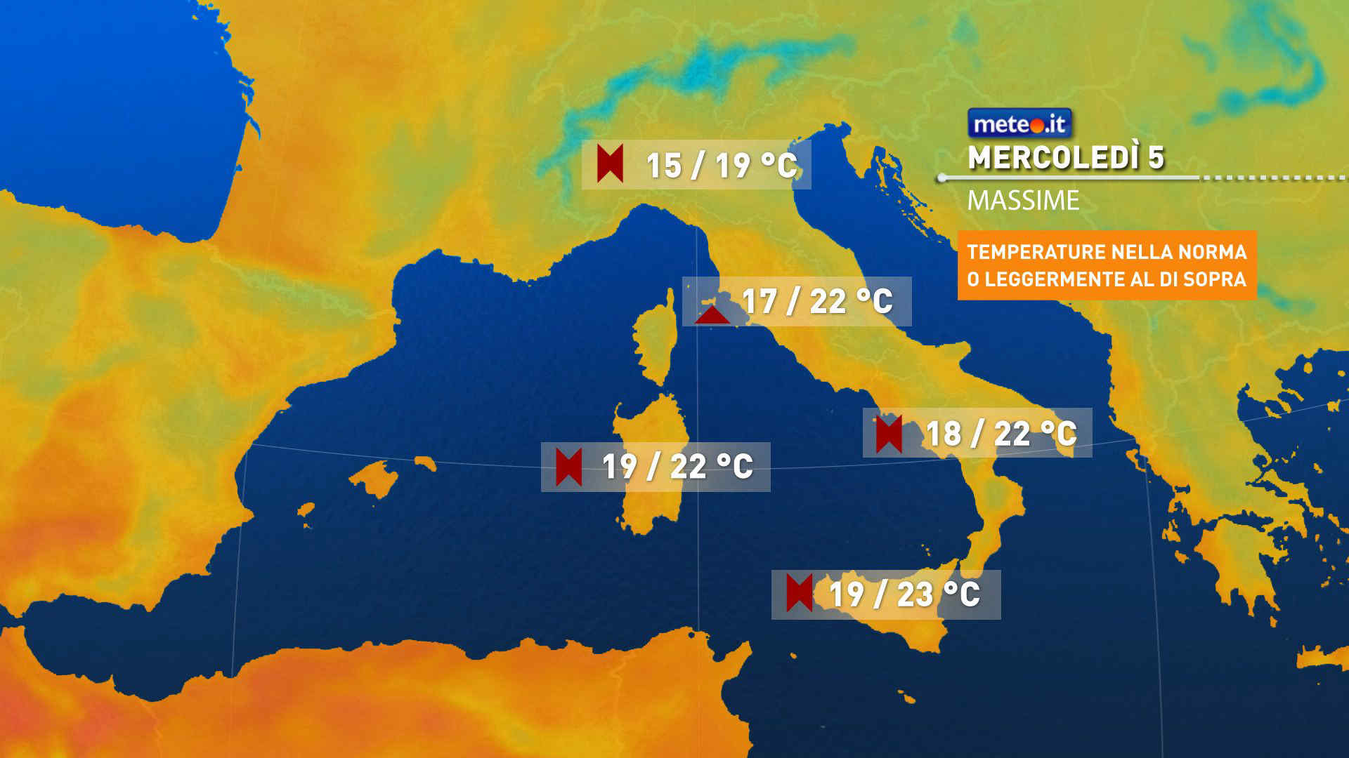 Meteo 5 novembre: sole e tempo stabile! Clima diurno mite