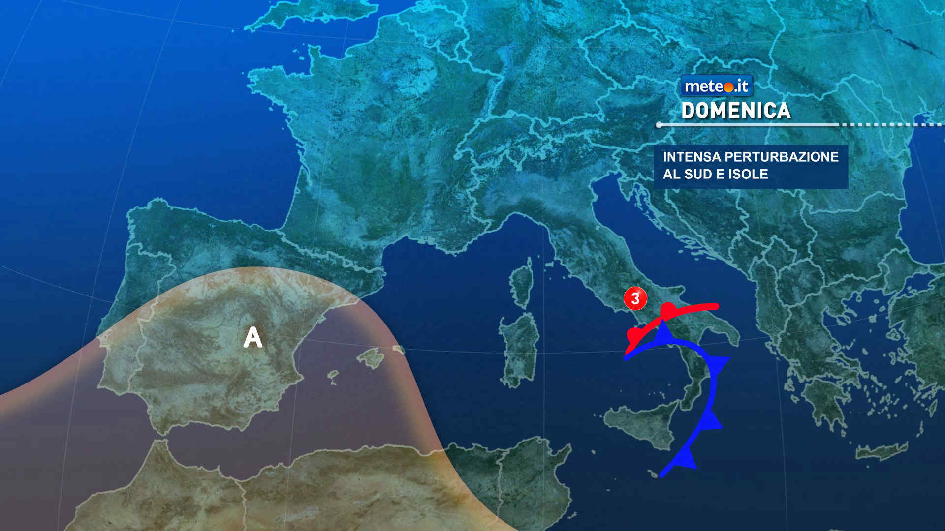 Meteo: weekend di maltempo con temporali e forti venti. Le zone colpite
