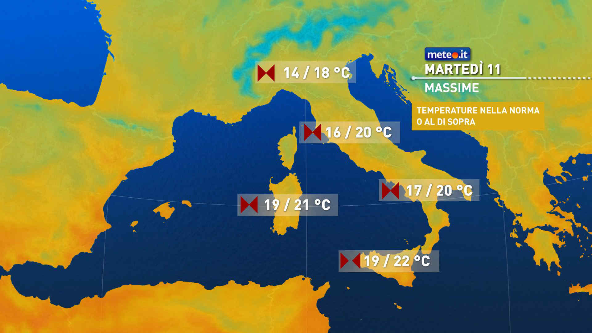 Meteo: a San Martino via all'Anticiclone! Clima mite e molte nebbie