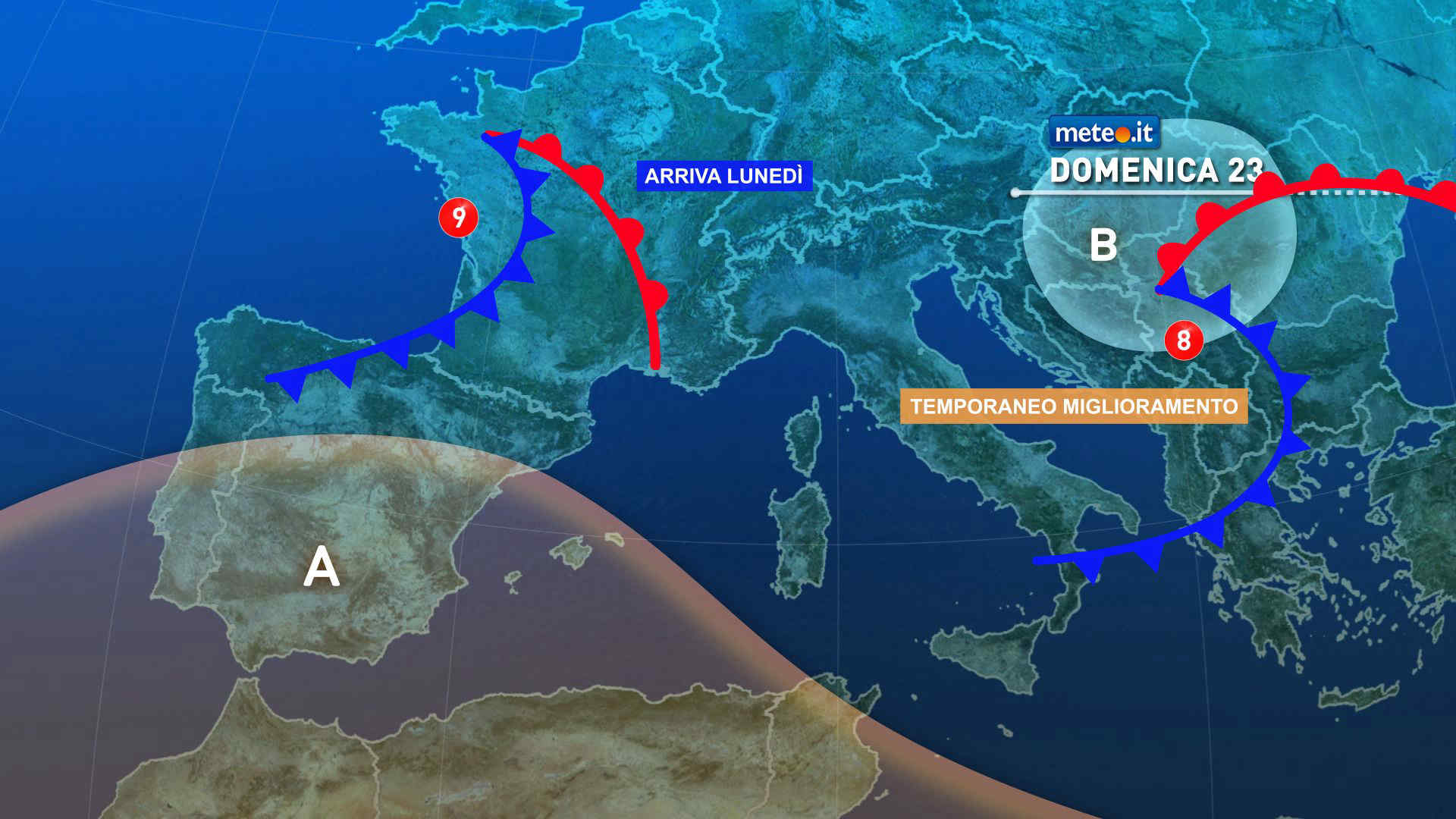 Meteo, domenica 23 novembre freddo invernale e molto vento: le previsioni