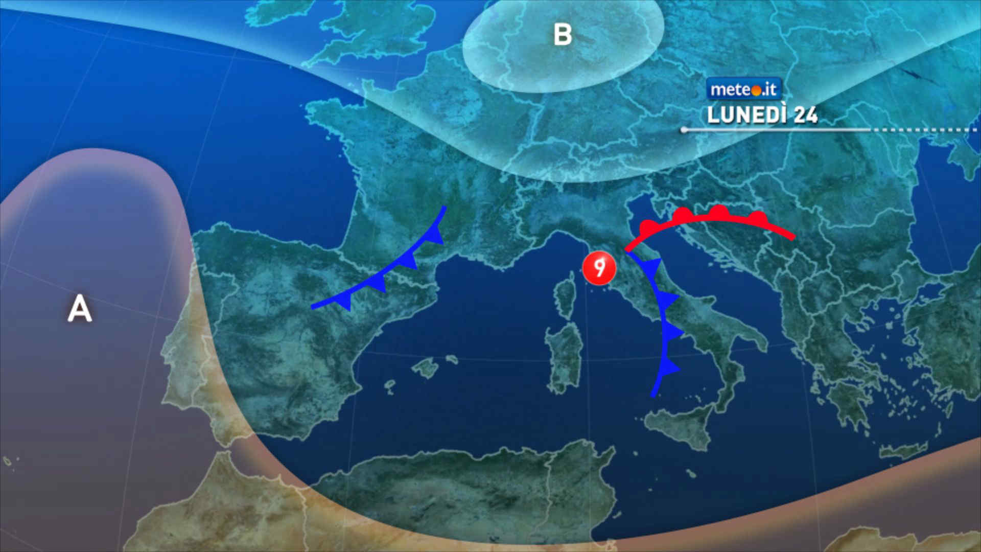 Meteo, nuova fase di maltempo al via: rischio di forti piogge