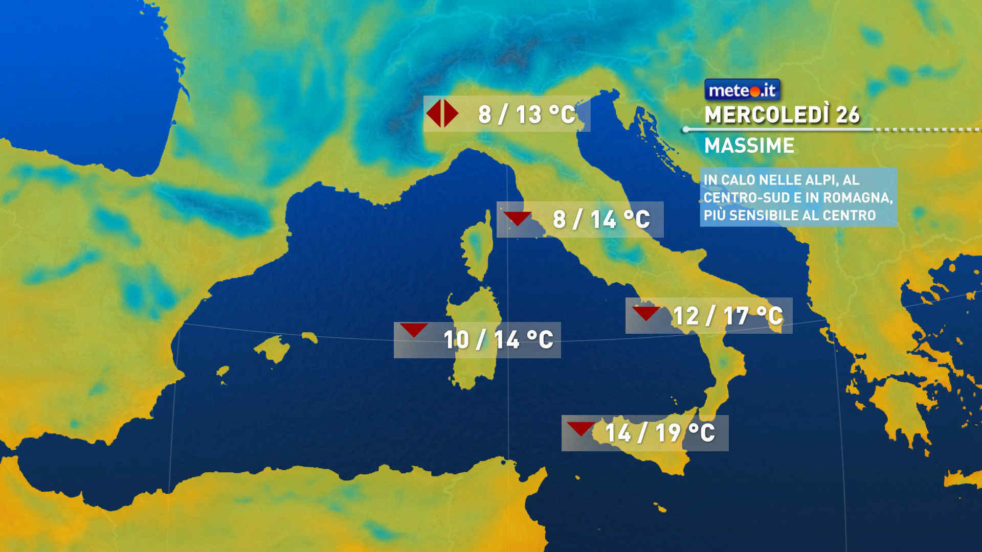 Irruzione fredda sull'Italia: gelate al Nord, maltempo e neve al Centro-Sud. Le previsioni meteo
