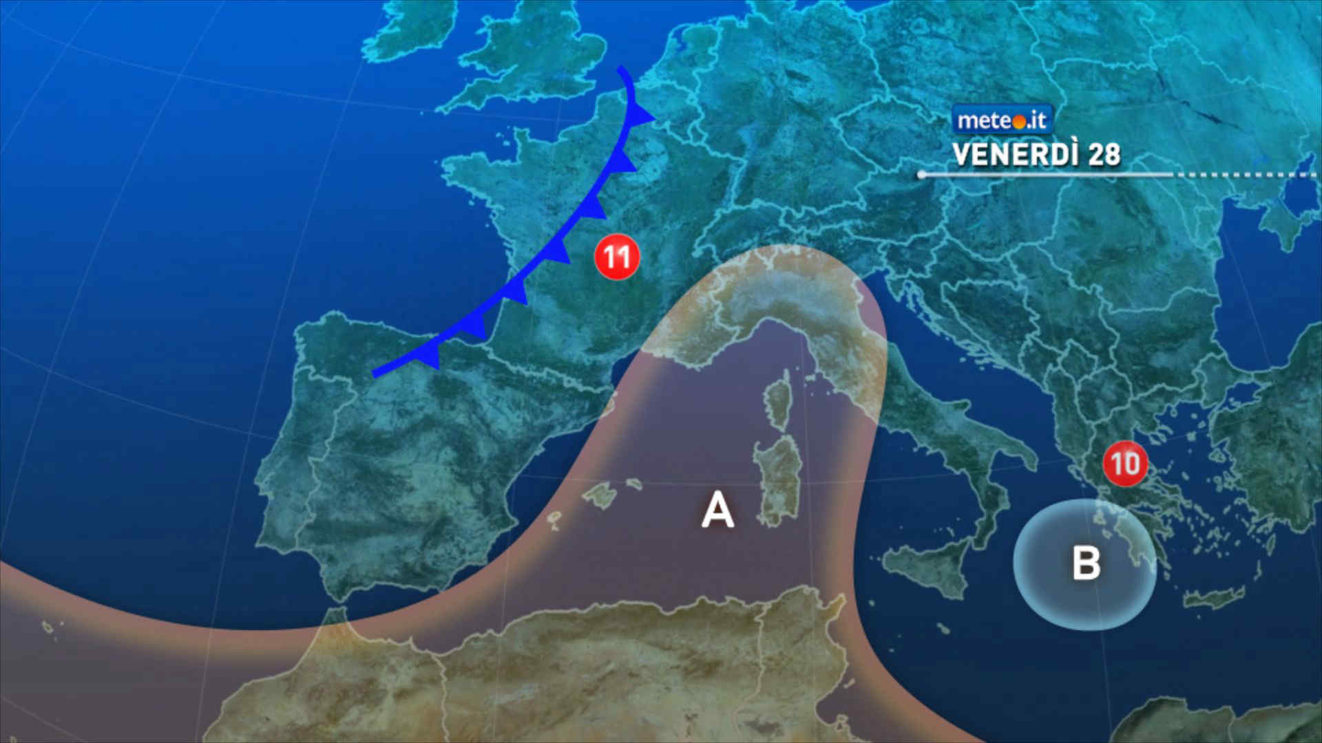 Meteo: venerdì 28 ancora maltempo e nevicate! Quando migliora?