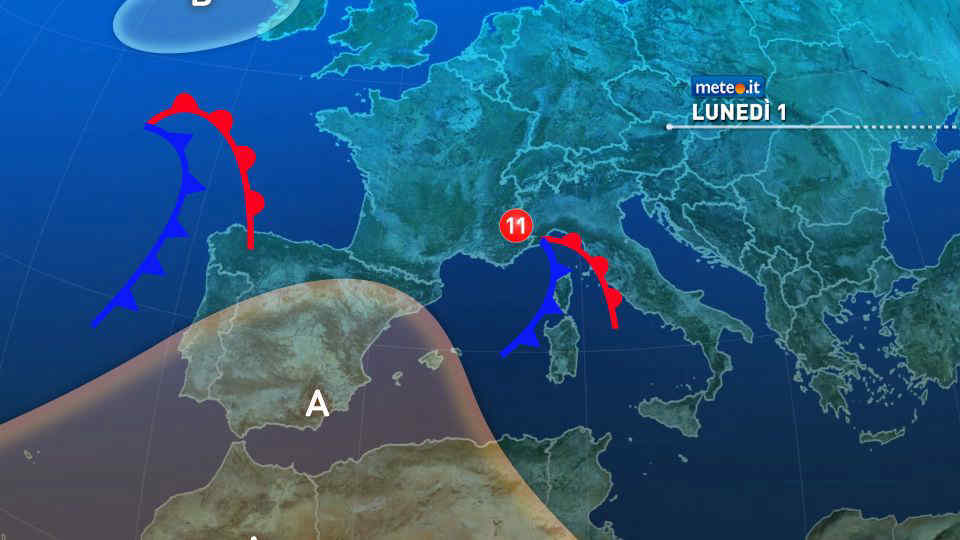 Meteo, dicembre al via oggi con rischio maltempo in molte regioni: le previsioni da lunedì 1