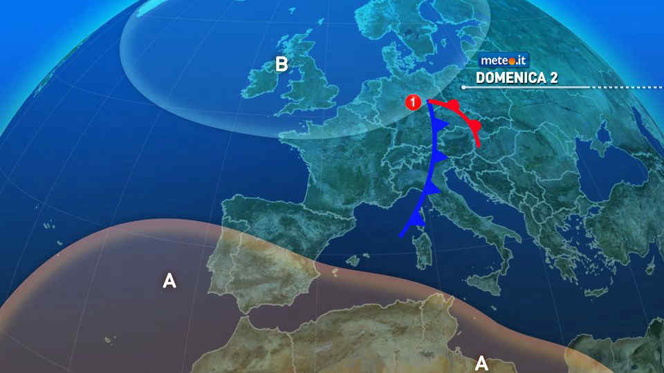 2 novembre a rischio nubifragi: forte maltempo in arrivo. Le previsioni meteo