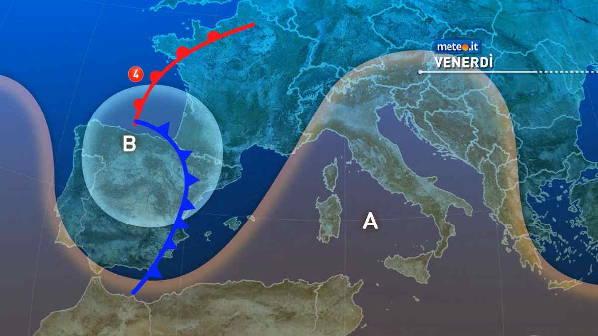 Ultimo giorno con l'anticiclone: due perturbazioni in arrivo nel weekend! Le previsioni dal 14 novembre