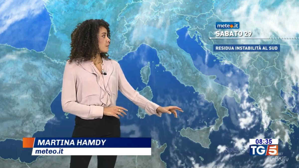 Sabato 29 stabile quasi ovunque, ma la tregua sarà breve: nuova perturbazione in arrivo domenica