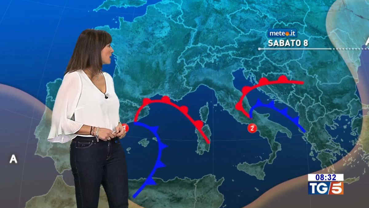 Due perturbazioni sull'Italia tra venerdì 7 e il weekend: le zone a rischio pioggia
