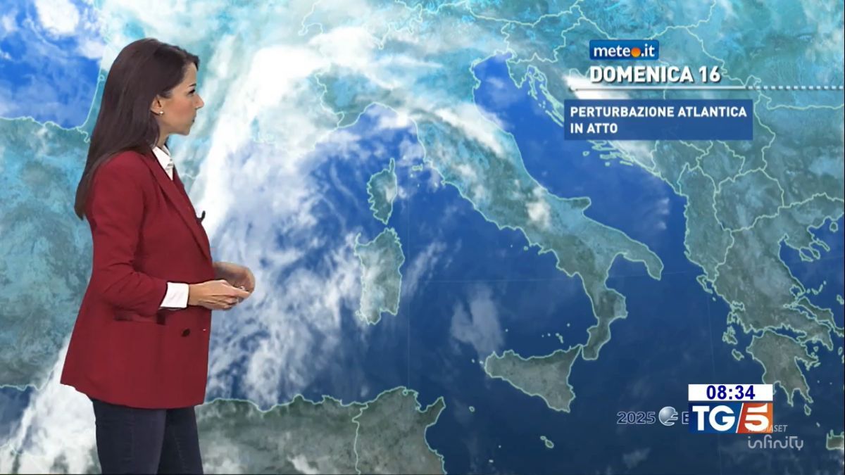 Meteo: 16-17 novembre con temporali, venti e neve sulle Alpi