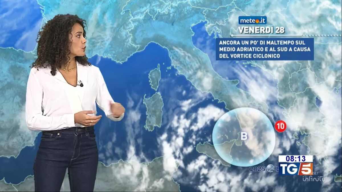 Meteo: oggi (28 novembre) ancora piogge, venti e neve! Le previsioni