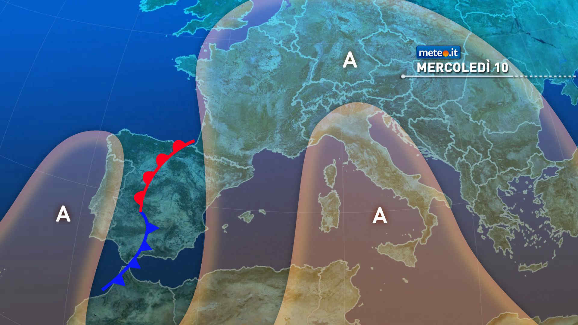 Meteo, alta pressione: stop a freddo e piogge. Le previsioni