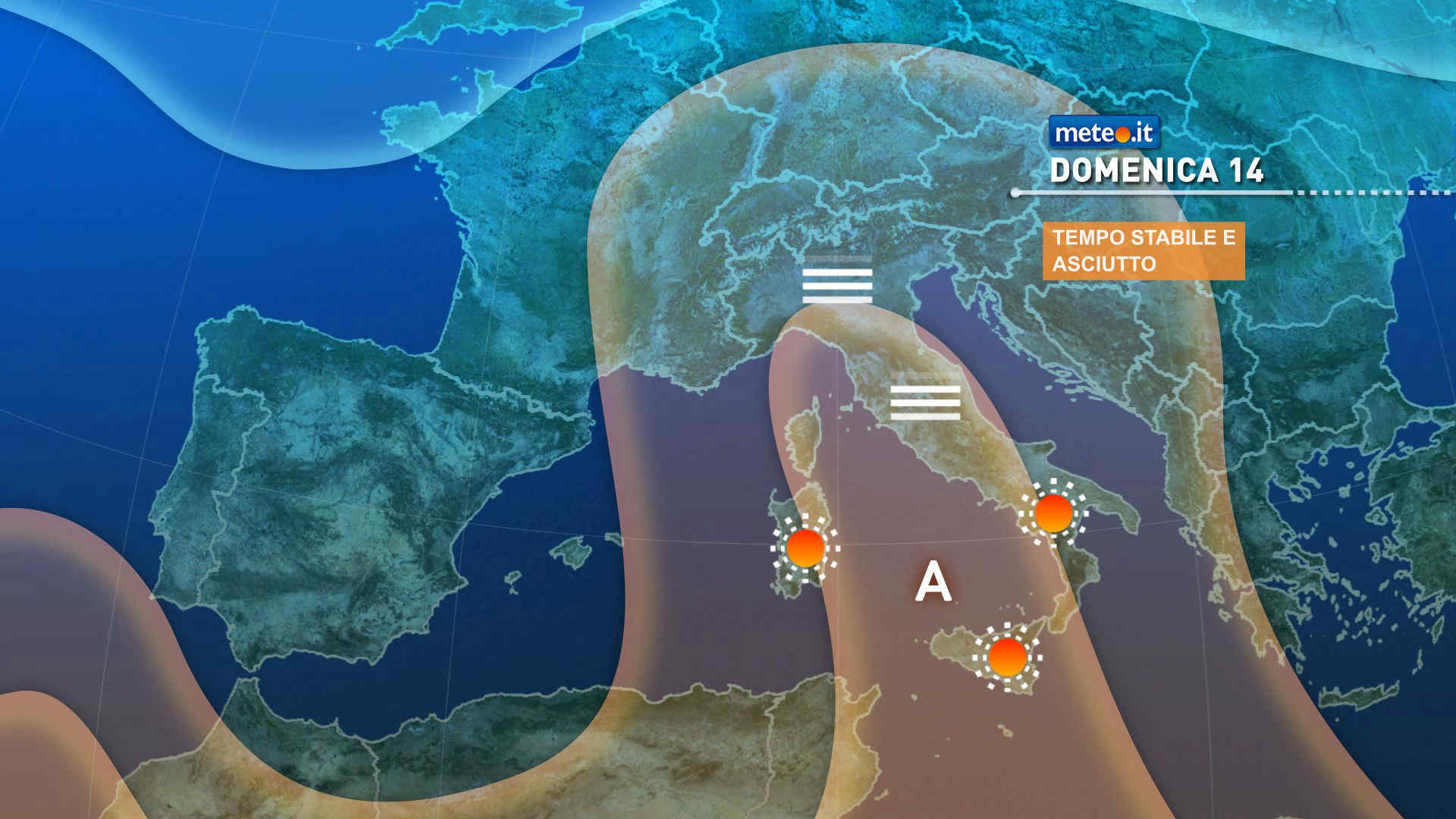 Meteo: domenica asciutta e mite, poi si profila un cambio di scena. La tendenza dal 14 dicembre