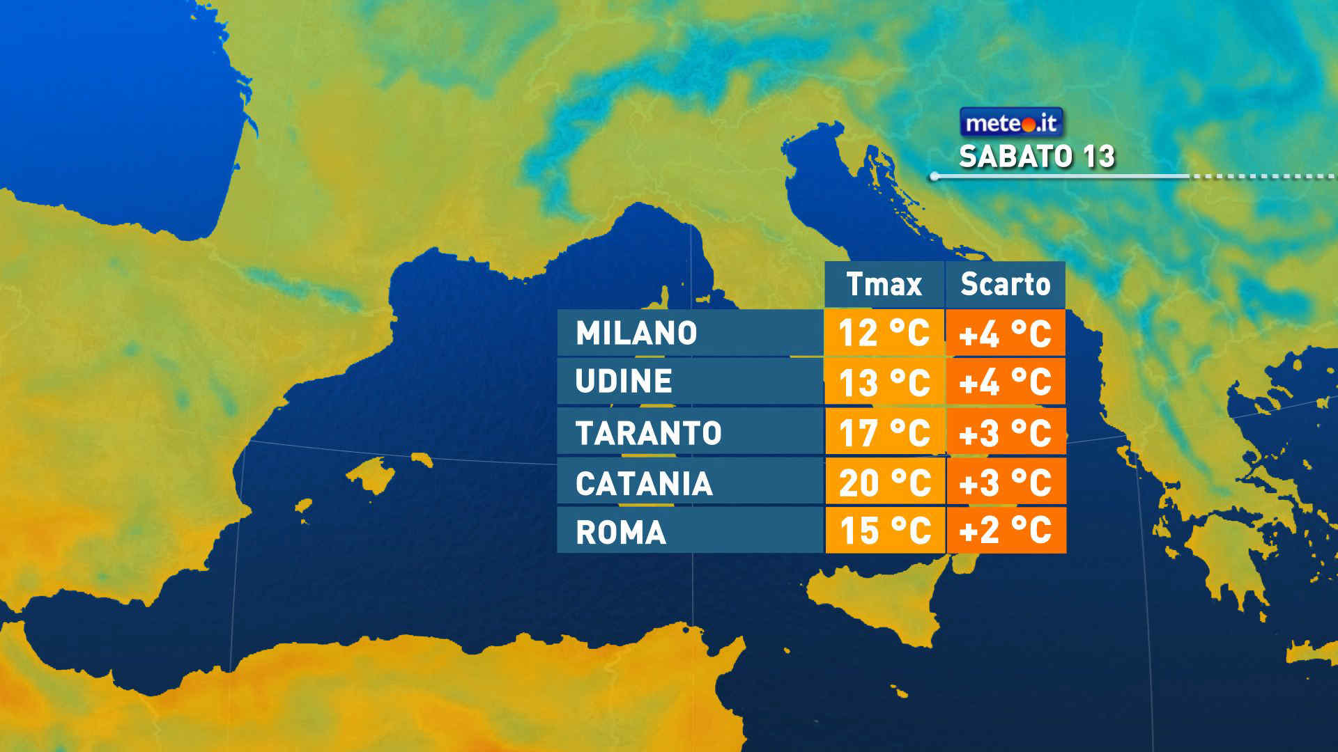 Meteo 13 dicembre: domina l'Anticiclone! Clima ancora piuttosto mite