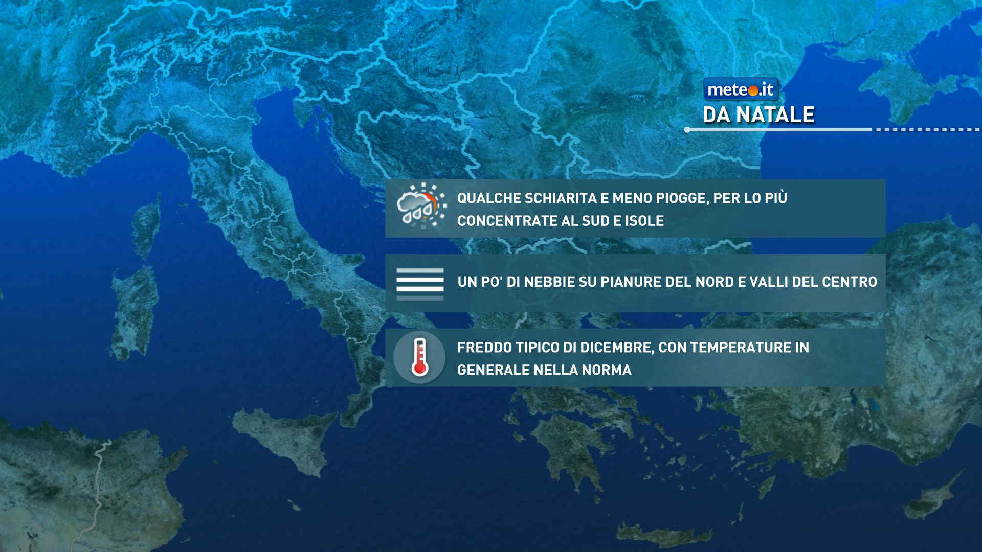 Meteo, Santo Stefano tra schiarite e qualche pioggia: la tendenza