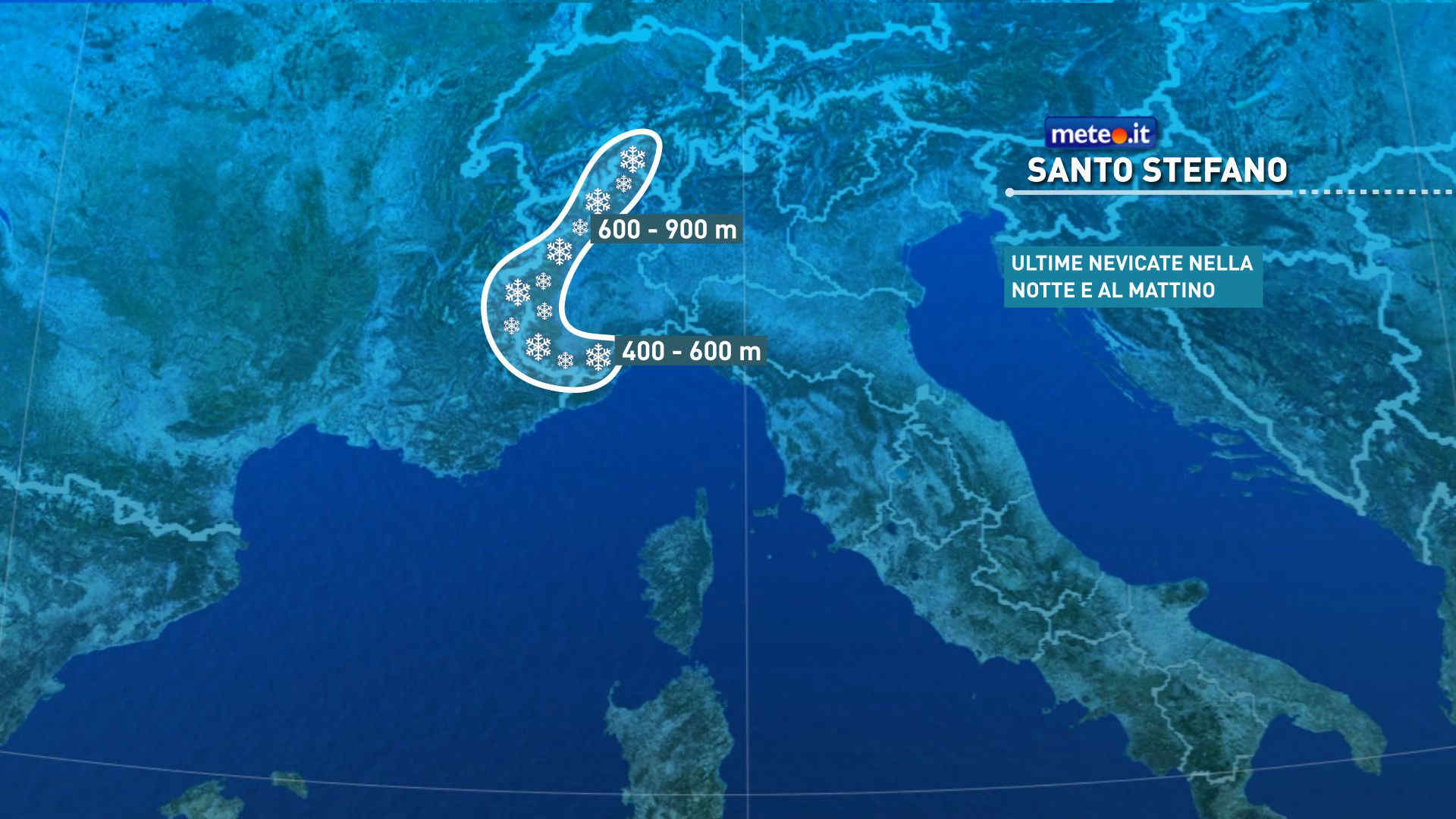 Meteo: a Santo Stefano il tempo inizia a migliorare. Le previsioni