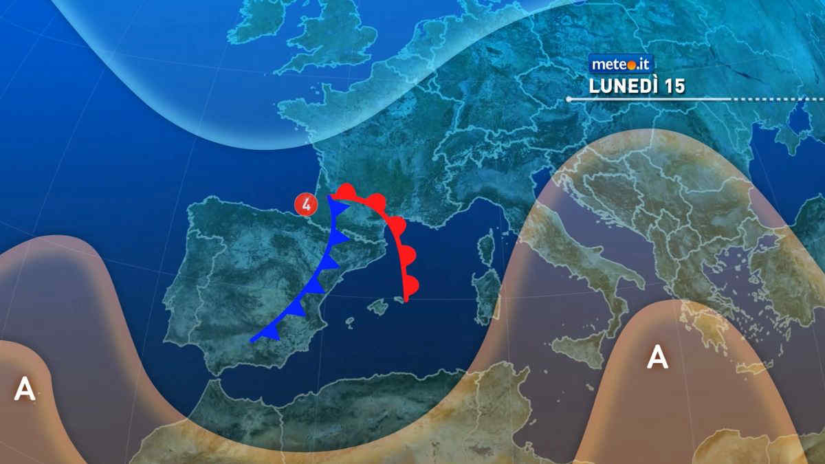 Meteo, perturbazione in arrivo: tempo in peggioramento da lunedì 15 dicembre