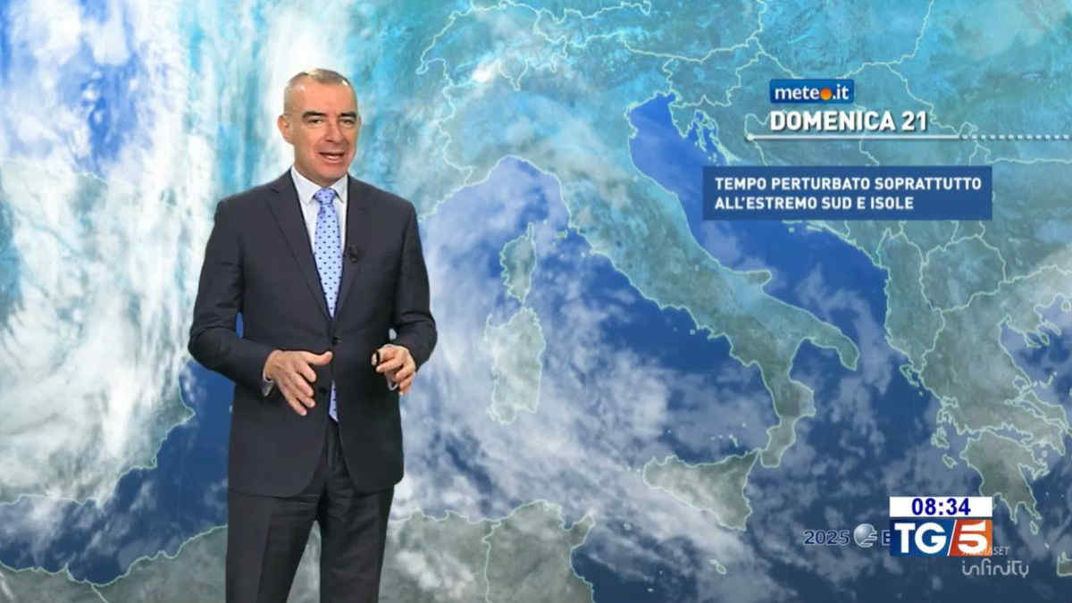 Via vai di perturbazioni fino a Natale: le previsioni da domenica 21 dicembre