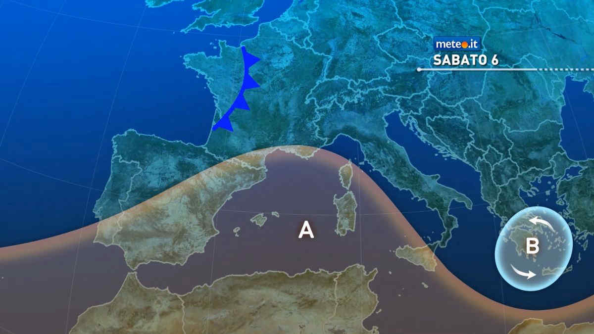 Meteo, torna l'anticiclone: nel weekend dell'Immacolata ultime piogge al Sud