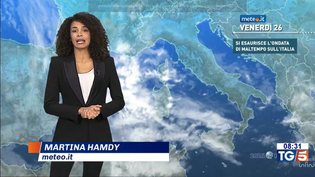 Meteo: a Santo Stefano si placa il maltempo! Dal weekend tempo più stabile