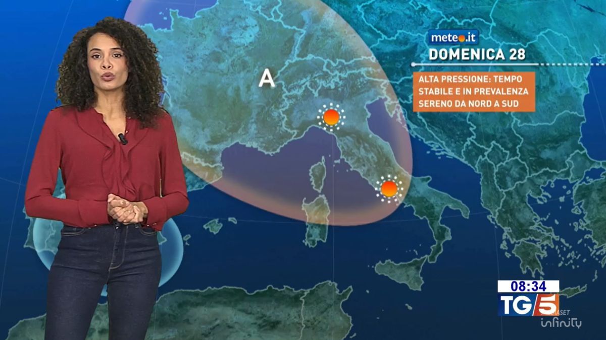 Meteo: al via fase stabile e soleggiata. Al Nord clima eccezionalmente mite