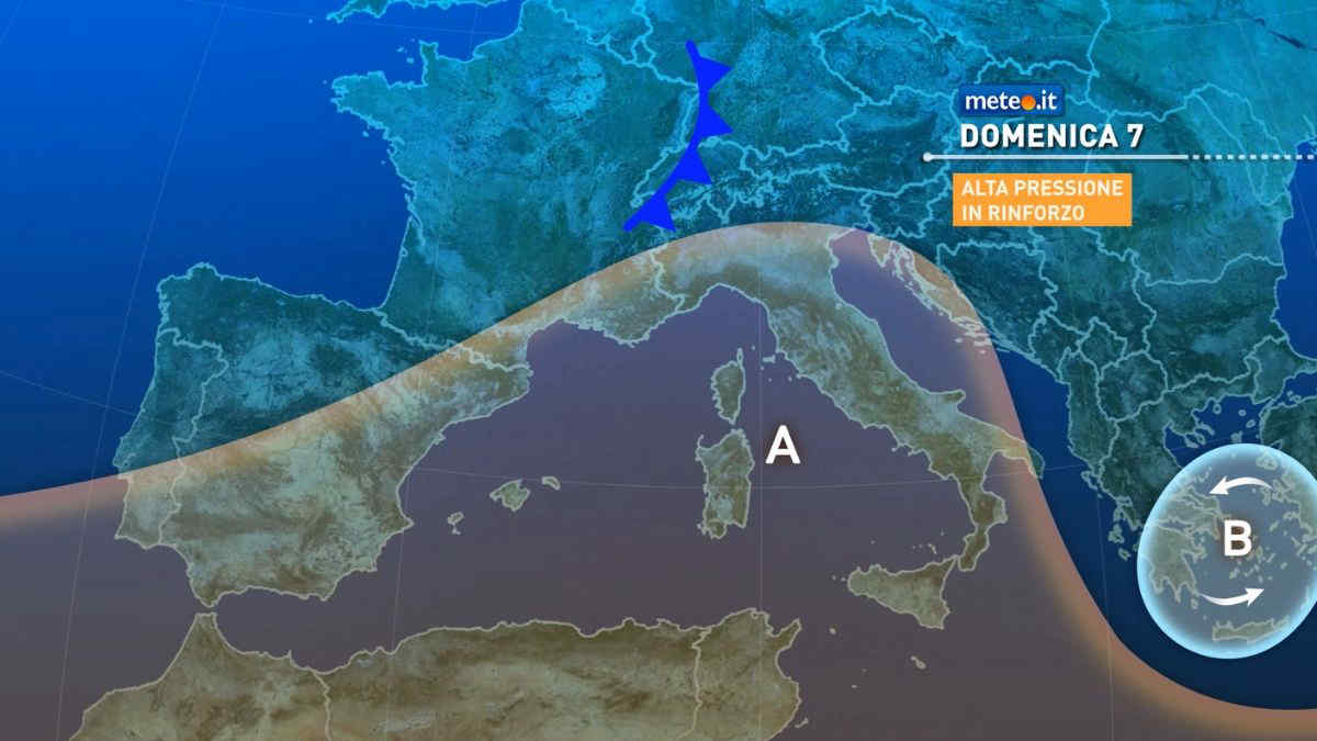 Tempo in miglioramento nel weekend dell'Immacolata: poche piogge in vista, ecco dove