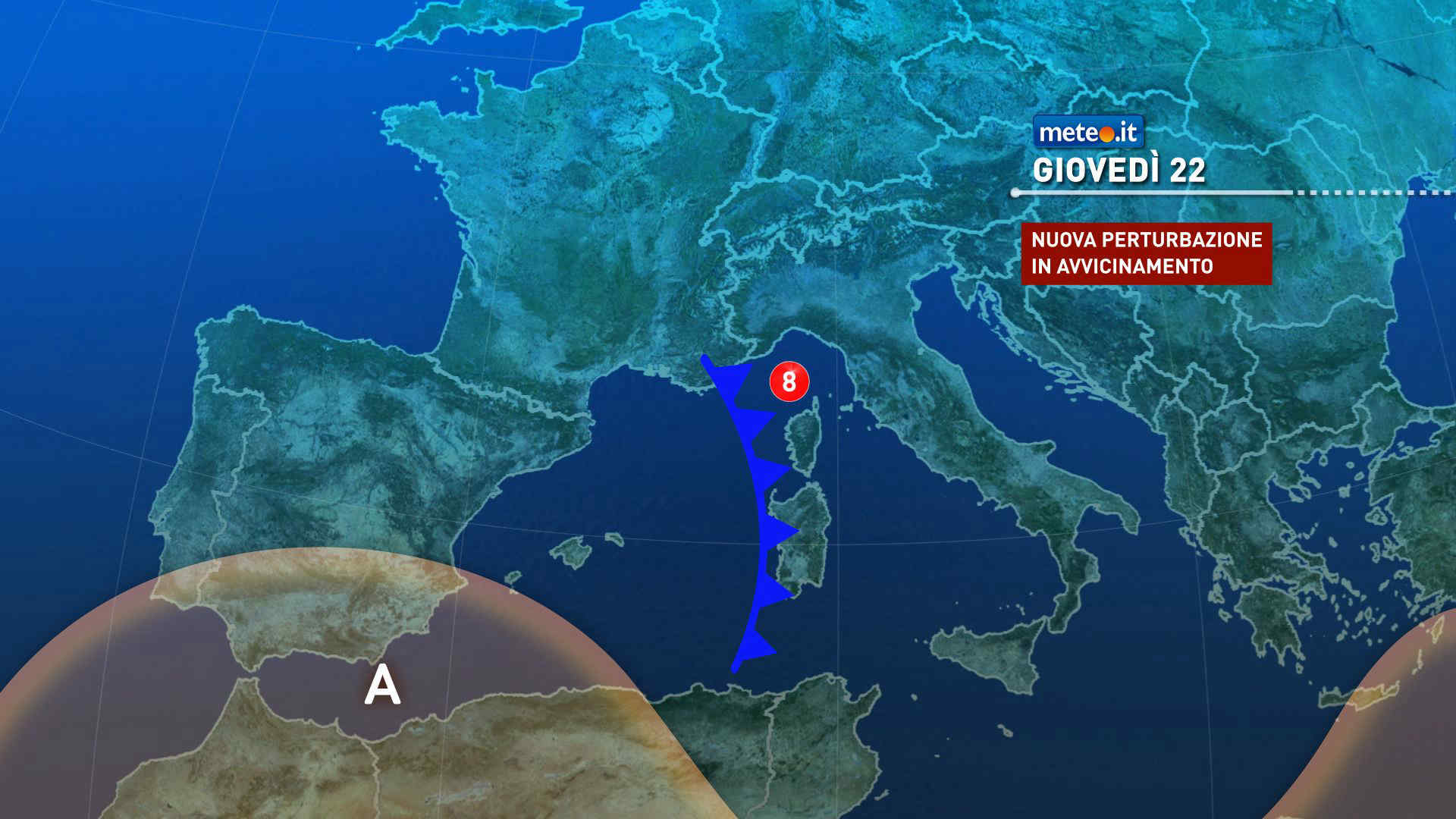 Meteo: giovedì 22 il ciclone Harry si allontana, ma la tregua dal maltempo sarà breve!