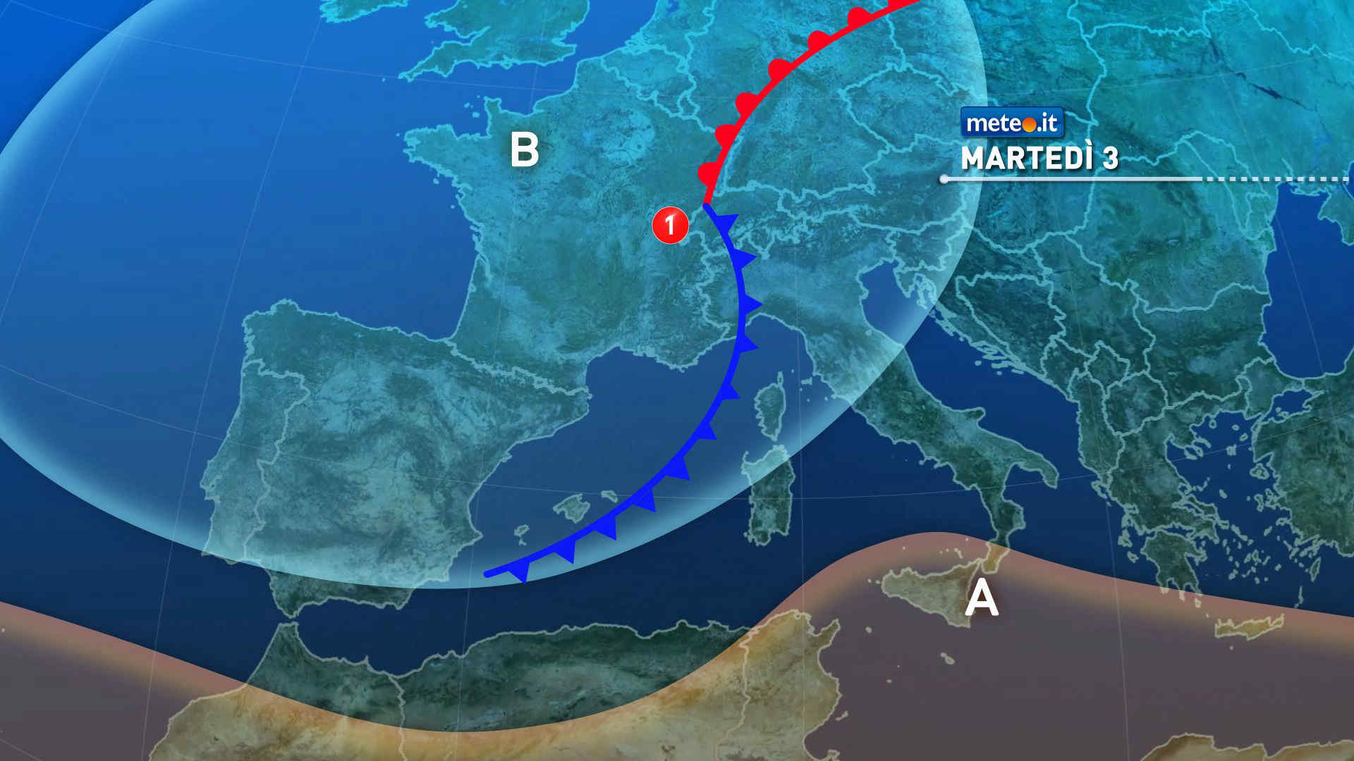 Meteo, in settimana via vai di perturbazioni sull'Italia: la tendenza