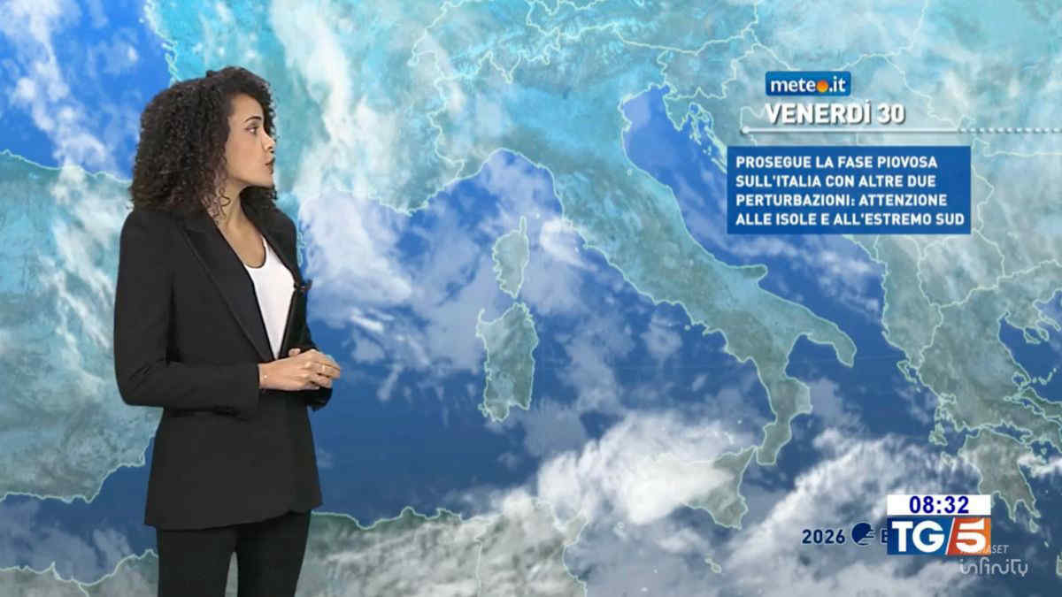 Meteo, nuovo vortice ciclonico: maltempo e venti intensi