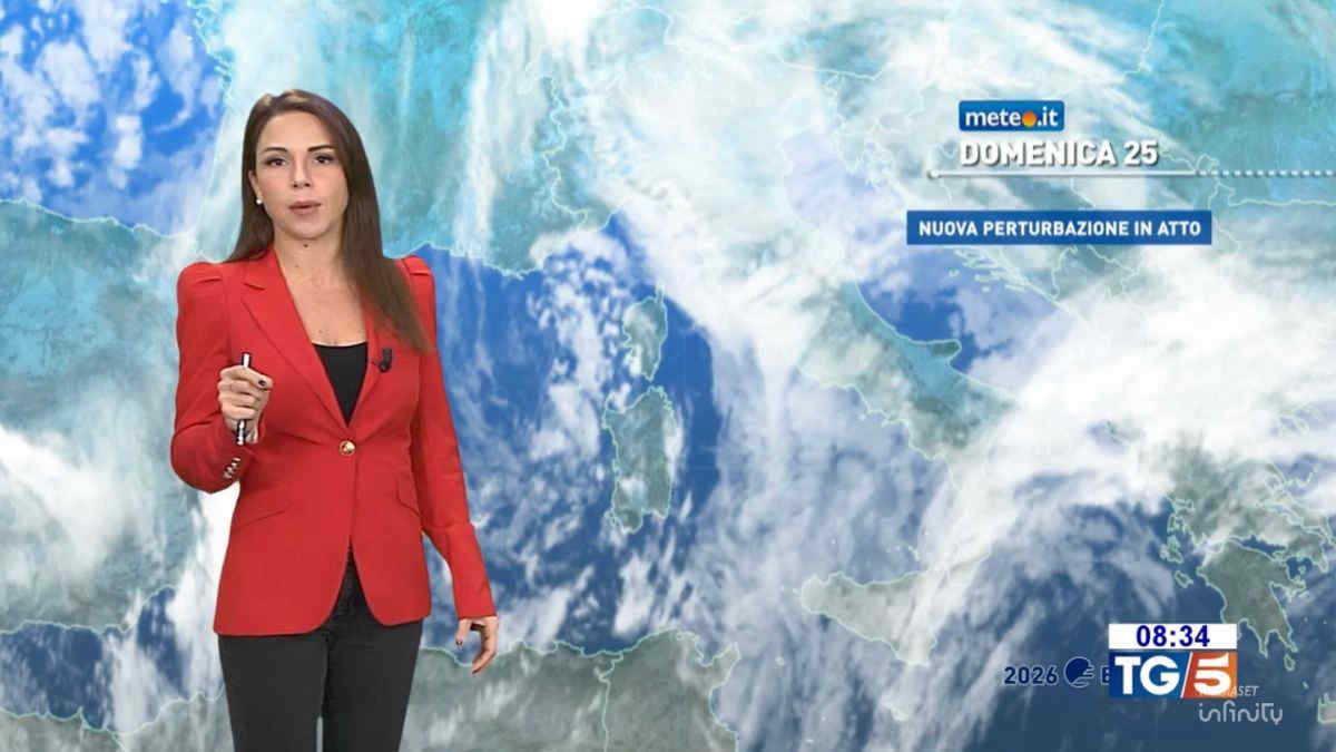 Maltempo diffuso e neve fino a bassa quota. Le previsioni meteo da domenica 25 gennaio