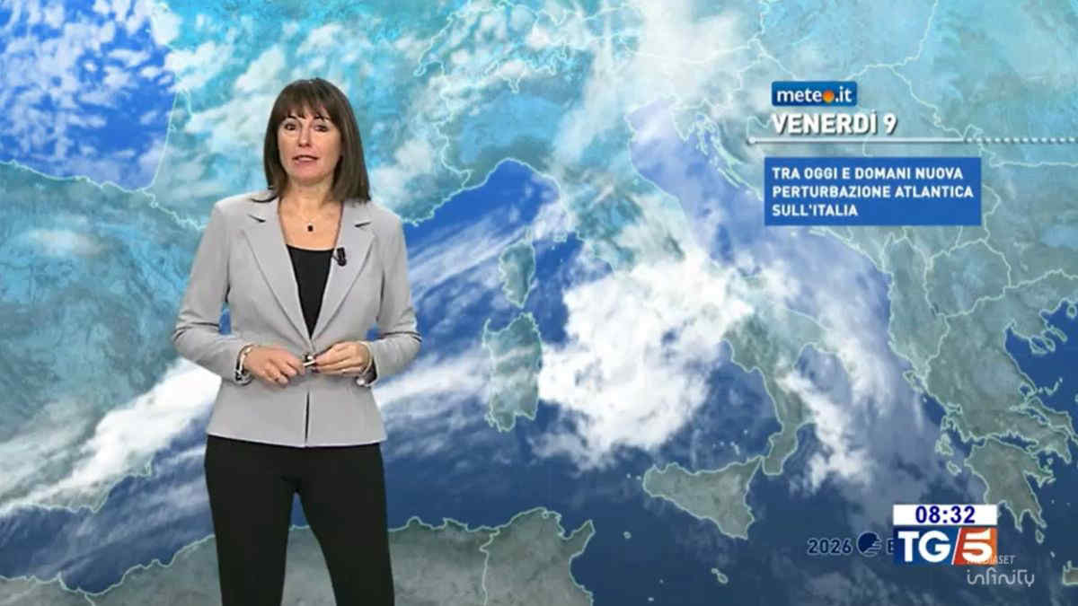 Maltempo con neve e venti di tempesta: raffiche a 100 all'ora! Le previsioni dal 9 gennaio