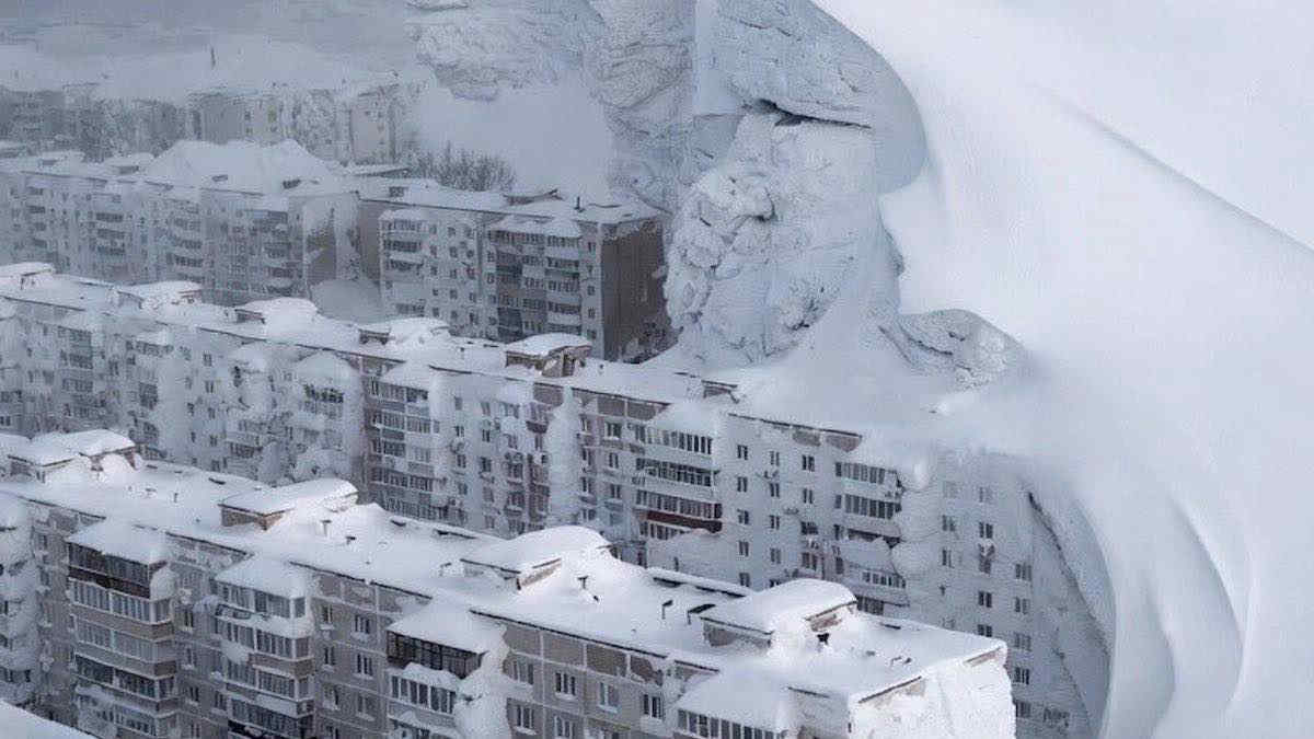 Russia, Kamchatka sepolta dalla neve: nevicate eccezionali bloccano città e trasporti - Foto e Video