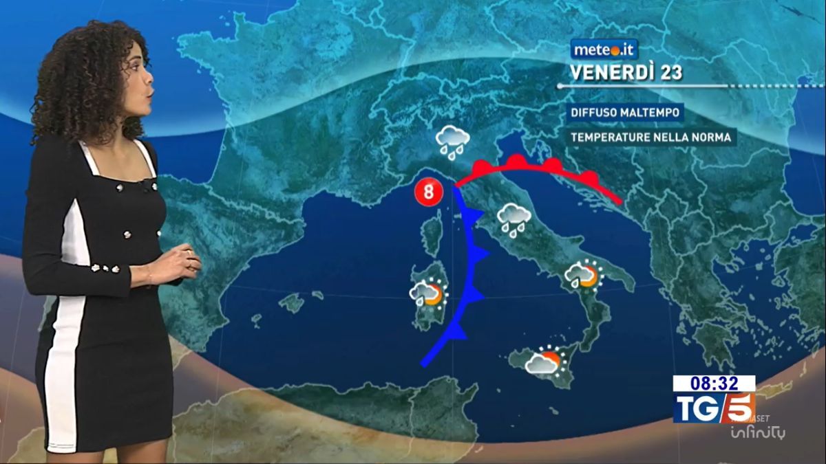 Meteo: il maltempo si attenua parzialmente al Sud. Giovedì 22 tregua, ma sarà breve
