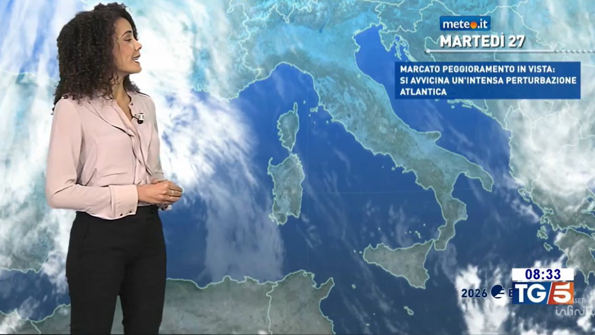 Meteo: da qui a sabato 31 ben 4 perturbazioni! Mercoledì 28 maltempo, vento e neve