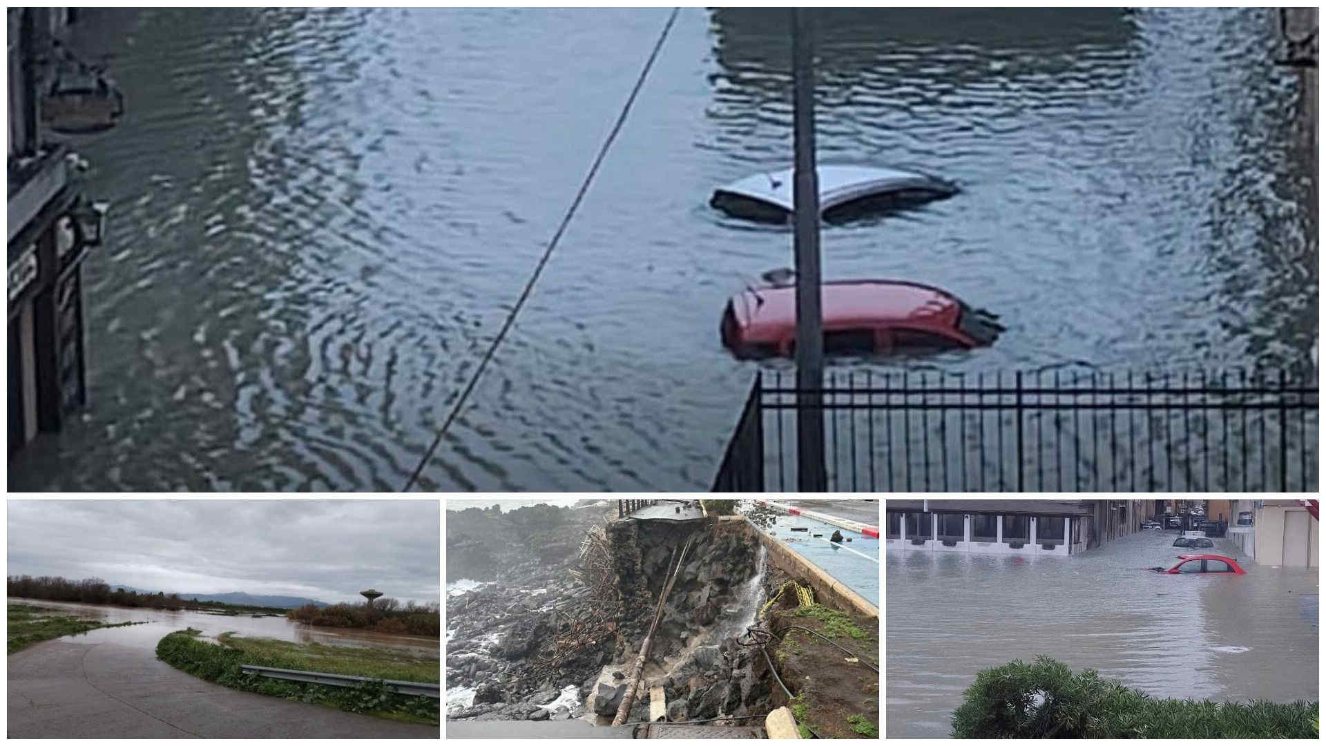 Maltempo al Sud, si contano i danni dalla Sicilia alla Calabria: la situazione