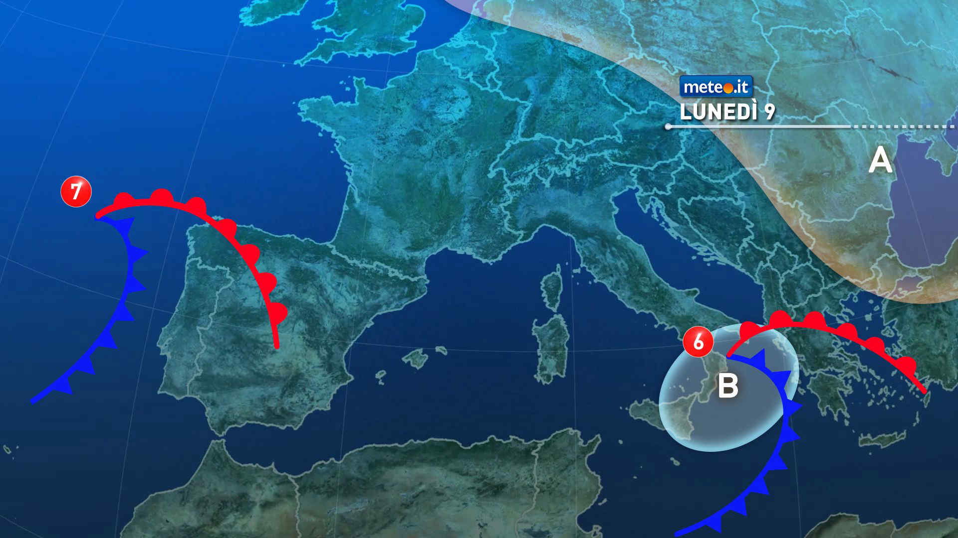 Meteo, 9 febbraio a rischio pioggia in diverse regioni: le previsioni