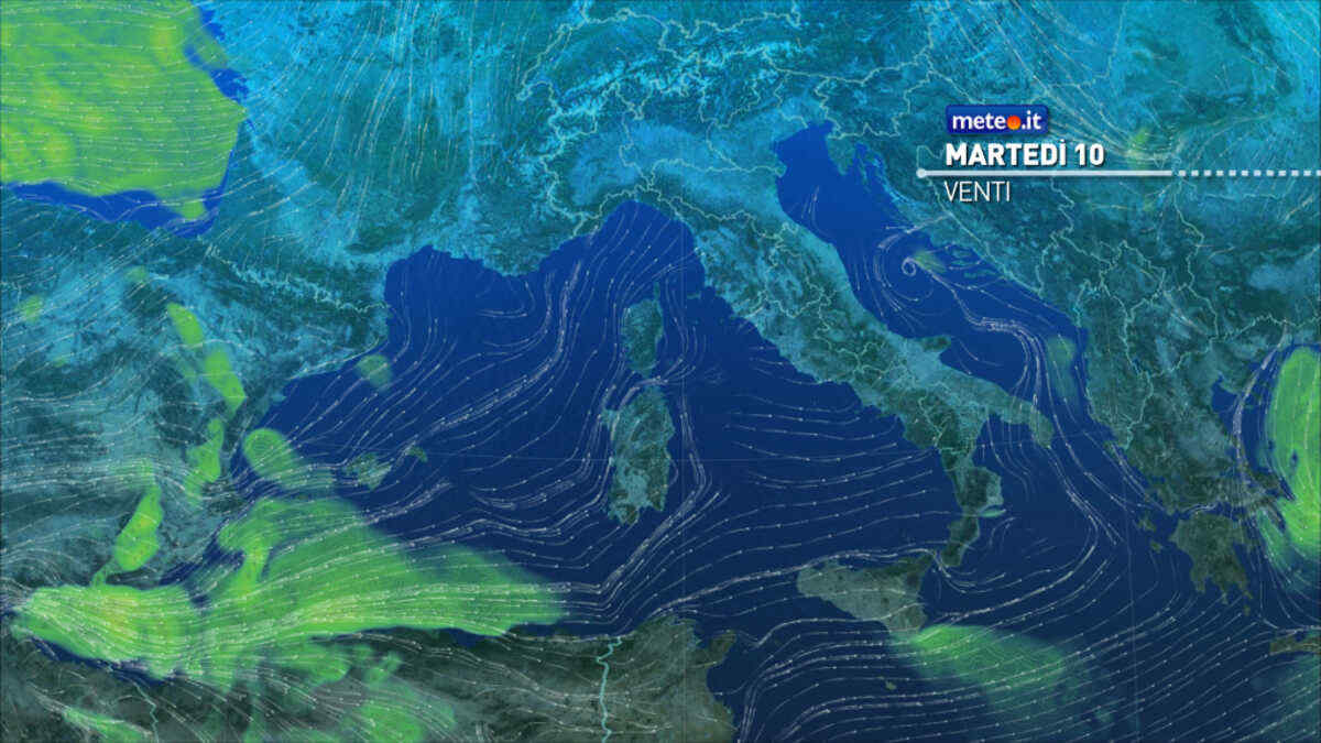 Meteo: 10 febbraio con qualche pioggia. Poi nuovo e intenso maltempo