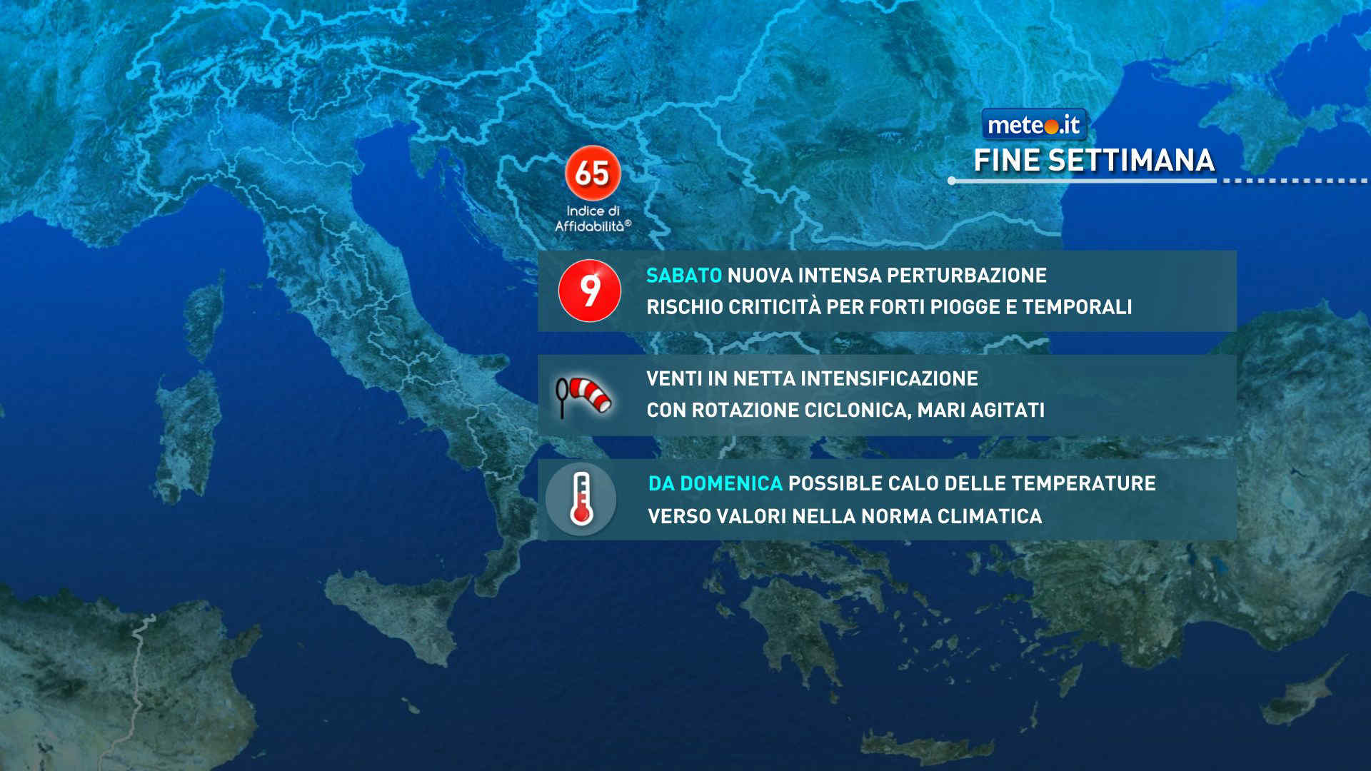 Meteo: San Valentino e Carnevale con severo maltempo e calo termico! Le zone colpite
