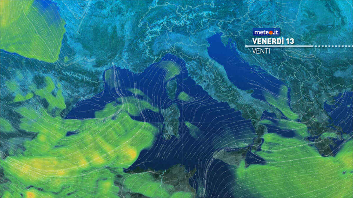 Meteo: venerdì 13 qualche ora di tregua dal maltempo. Poi nuovo intenso ciclone