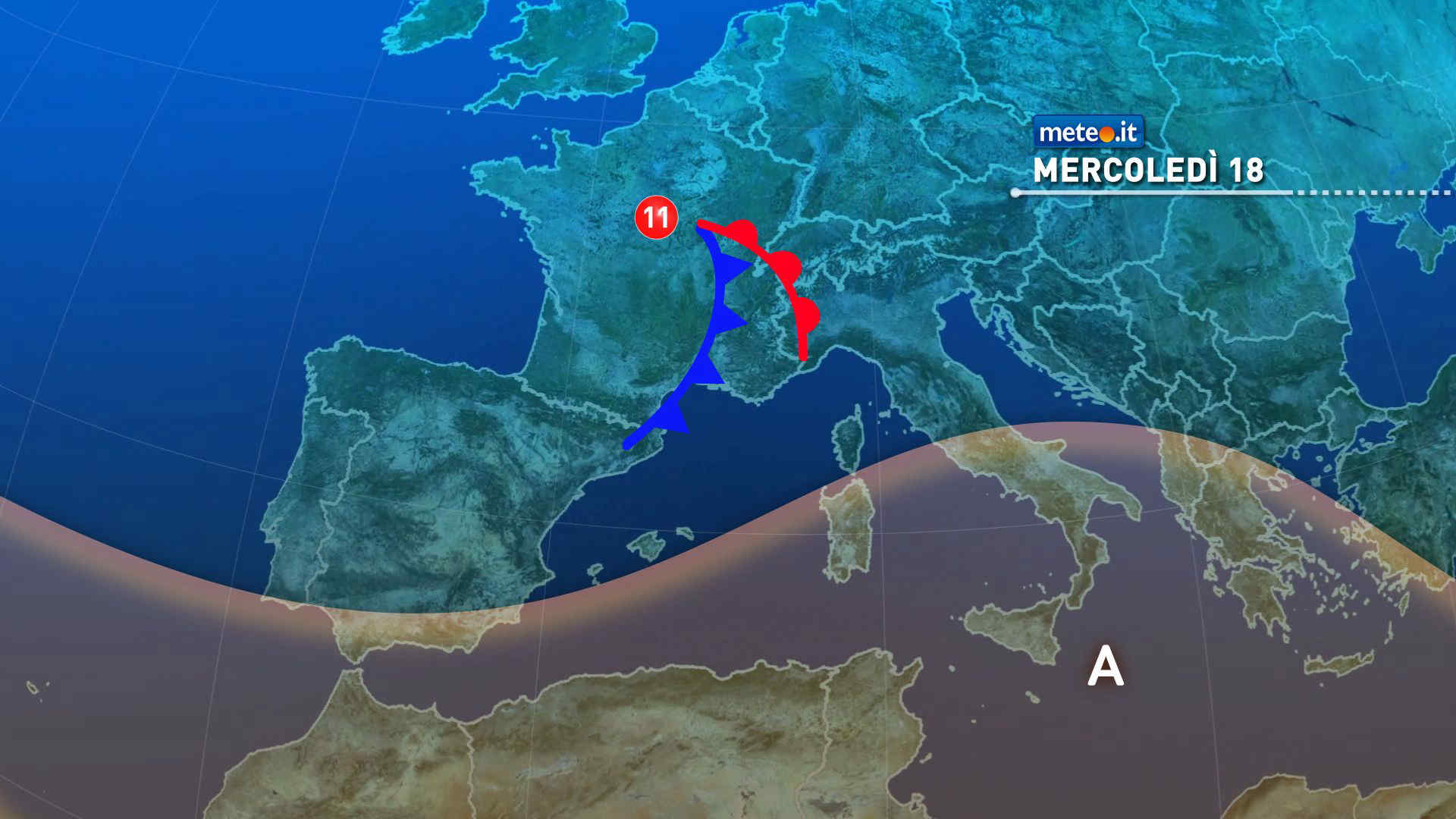 Meteo, mercoledì sole poi intensa fase di maltempo: le previsioni
