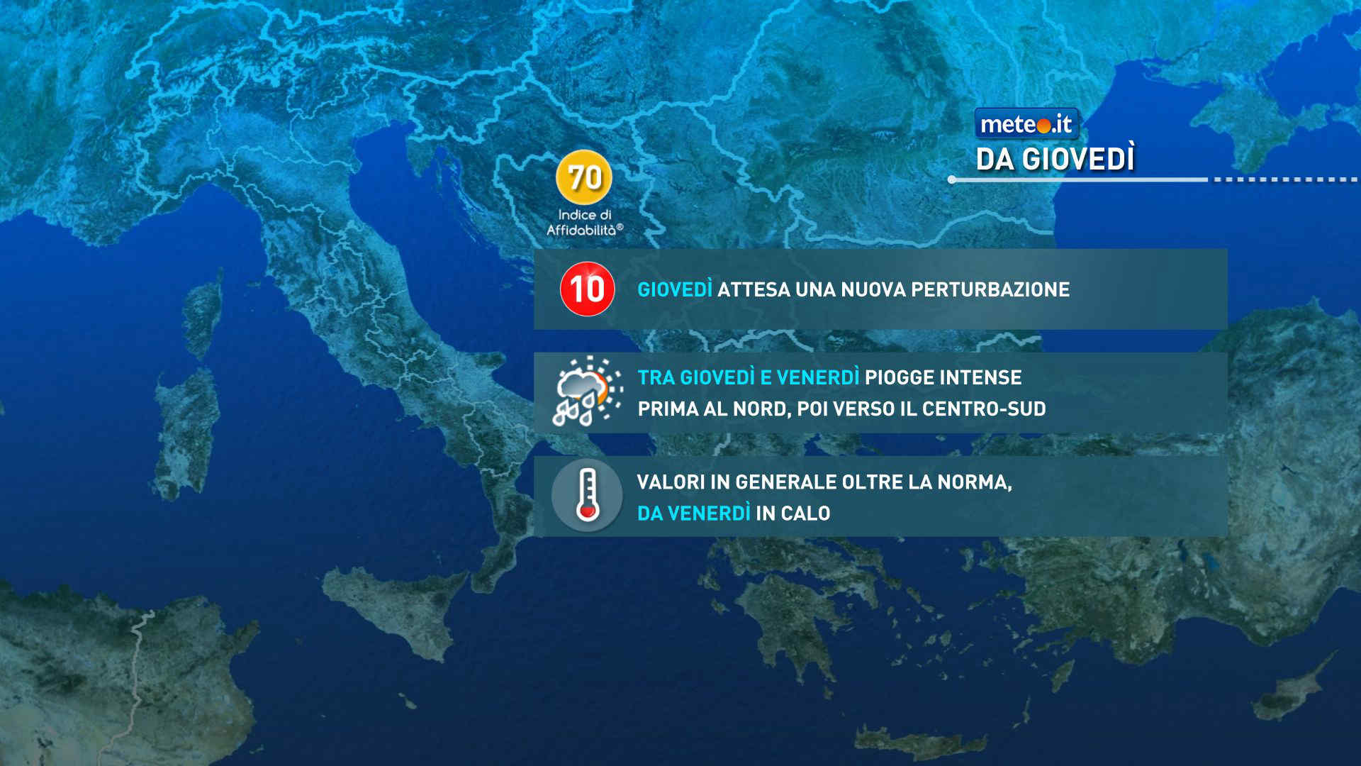 Meteo: da giovedì 19 nuovo ciclone! Severo maltempo in arrivo: i dettagli