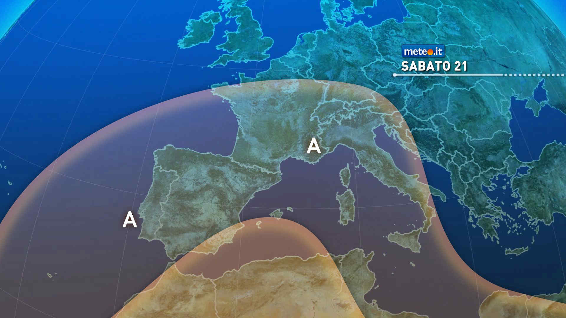 Meteo: nel weekend arriva l'Anticiclone delle Azzorre! Al via fase stabile e mite